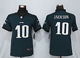 Women Nike Philadelphia Eagles 10 Jackson Green Vapor Untouchable Limited Jersey,baseball caps,new era cap wholesale,wholesale hats
